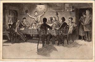 1930 Studentika, Turul Szövetség kiadása / Studentica art s: Drahos (EK)