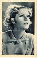 Greta Garbo (1905-1990), svéd színésznő, a filmtörténet egyik legérdekesebb alakja, akinek méltóságteljes, melankolikus magatartása nemcsak a filmvásznon kreált mítosz része, de jellemének egyik legfontosabb vonása is volt. Metro-Goldwyn-Mayer Ross Verlag