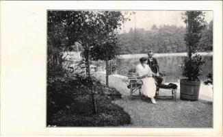 IV. Károly és Zita Svájcban a száműzetés ideje alatt / Charles I of Austria and Zita in exile in Switzerland (EK)