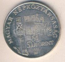 1981. 500Ft Ag "Bartók Béla" T:BU
