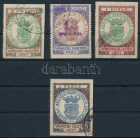 1927 4 klf Győr városi illetékbélyeg