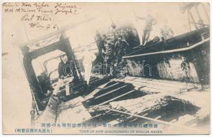 1911 Port Arthur, Ryojun, Lüshun City, Lüshunkou District (Dalian); Took up ship Hokokumaru of Ryojun Haven + "K.U.K. KRIEGSMARINE SMS KAISER FRANZ JOSEF I" (EK)