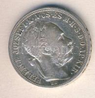 1891. 1Ft Ag "Fiumei címer" T:3 kis ph.