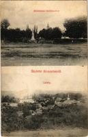 1909 Borossebes, Boros-Sebes, Sebis; Millenniumi emlékszobor, látkép / Hungarian Millennium monument, general view (EB)