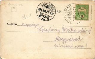 1908 Magyarád, Magyarát, Maderat; Kis úrihegy, Nagy úrihegy, Aczél kastély. Stein Zsigmond kiadása /...