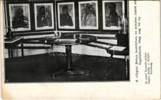 1902 Világos, Siria; Bohus kastély, ez asztalon íratott alá a Kapituláció 1849. augusztus 13-án. Az aradi Kossuth-szobor alapra, kiadja a Gyűjtőbizottság / historical table from the castle (vágott / cut)