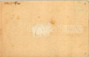 Ószentanna, Komlós, Ókomlós, Comlaus (Újszentanna, Santana); Iskola télen, Rencz Ferenc üzlete / Sch...