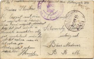 1917 Osztrák-magyar katonák kártyáznak / WWI Austro-Hungarian K.u.K. military, soldiers playing card...