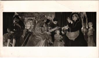 1944 Budapest V. Pirrotti Szent Pompilius képe a Piarista kápolnában s: Nagy Sándor (fa)