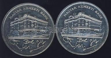 1992. 200Ft Ag ""MNB" (2x) T:BU,2