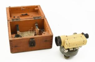 MOM Teodolit eredeti fa dobozban 18 cm
