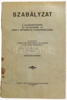 Szabályzat a lelkészképzésről és képesítésről az erdélyi református egyházkerületben. Cluj/Kolozsvár 1927. 74 p. Utolsó lapon, szöveget nem érintő hiánnyal