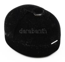 Szentjánosbogár bross, aranyozott szerelékkel, díszdobozban, h: 4,5 cm