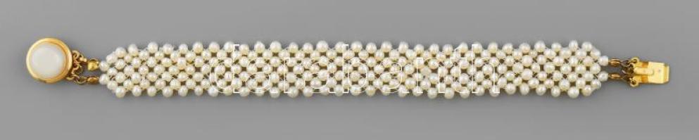 Vintage tenyésztett gyöngy karkötő
