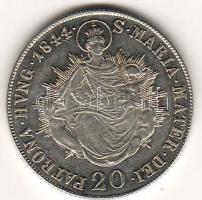 1844B 20Kr ezüst T:2+