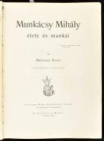 Munkácsy Mihály (1844-1900): Konyhában c. egyetlen rézkarcával, papír, jelzett a karcon, 20×28 cm. In: Malonyay Dezső: Munkácsy Mihály élete és munkái. Bp., 1898, Singer és Wolfner, (Hornyánszky-ny.), 8+235+1+8 p.+24 t. Első kiadás. Szövegközti és egészoldalas képekkel gazdagon illusztrálva. Kiadói dúsan aranyozott egészvászon-kötés, Munkácsy Mihályt ábrázoló fém plakettel, aranyozott felső lapélekkel, kopott, foltos borítóval, kijáró lapokkal, régi intézményi bélyegzésekkel, megviselt állapotban. De maga a rézkarc csak kis foltokkal, a hátán bélyegzéssel.