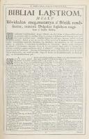 Szent Biblia, mellyet az egész keresztyénségben be-vött régi deák bötűből magyarra fordította a Jésu...
