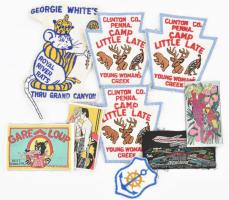 9 darab régi felvarró, jó állapotban