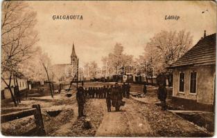 1928 Galgaguta, utca. Hangya szövetkezet kiadása (b)