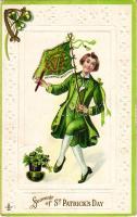 1921 Souvenir of St. Patrick's Day. Emb. litho (EB)