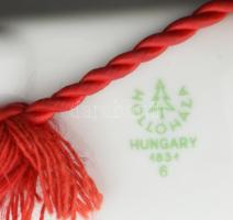 Hollóházi Sopron látképes kulacs. Matricás, jelzett, minimális kopással. 20 cm