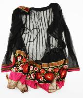 Díszes hímzett női alkalmi felső, jó állapotban