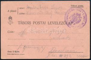1916 Békécsaba, tábori postai lap