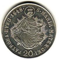 1848B 20Kr ezüst T:2+
