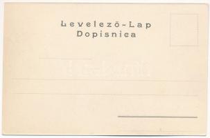 Szalatnok, Szlatina, Slatine; street view, shop. Floral (fl)