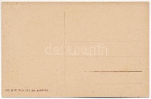 Goszpics, Gospic; Hotel Europa i Corso / Eirópa szálloda és korzó / hotel, street view. B.W. Wien IX...