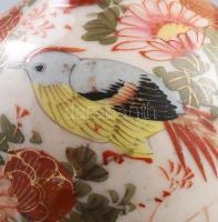 Antik kínai szálváza, jelzés nélkül, kis kopással, m: 16 cm