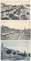 Daruvár, Daruvar; - 5 db RÉGI város képeslap / 5 pre-1945 town-view postcards
