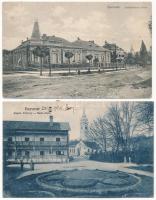 Daruvár, Daruvar; - 5 db RÉGI város képeslap / 5 pre-1945 town-view postcards
