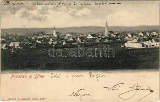 1902 Glina, látkép / general view (EK)