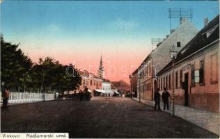 1915 Vinkovce, Vinkovci; Nadsumarski ured / Főfelügyelői iroda / Superintendent&#039;s office