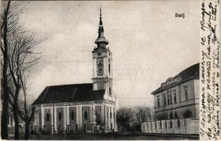 1917 Dálya, Dalja, Dalj; templom / church (EK)