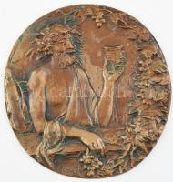 1987 Trischler Ferenc (1945- ): Borivó. Jelzéssel, d: 14-15 cm