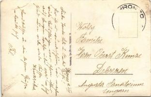 Kisgaram, Rhonitz, Hronec; látkép, Masaryk menedékház / Masarykova chata / chalet, tourist house. Z....