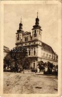 1918 Nagyszombat, Tyrnau, Trnava; Invalidus templom. Horovitz Adolf kiadása / church (EK)