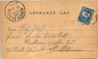 1898 (Vorläufer) Thurzófüred, Kupele Turzo (Gölnicbánya, Gelnica); Vendéglő, étterem, fürdőház, Buda...