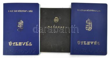 1960, 1993 2 db útlevél + MABÉOSZ igazolvány