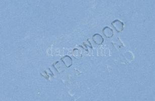 Wedgewood porcelán emlék tálka. Matricás, jelzett, hibátlan, eredeti dobozában, leírással d: 10 cm