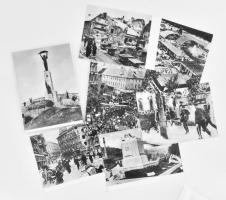 1970 A Felszabadulás 25. évfordulója 20 db fotót tartalmazó mappa 14x18 cm