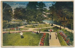 1931 Miskolctapolca, Tapolca-fürdő, sétány (Rb)