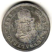 1883K.B. 1Ft ezüst T:2