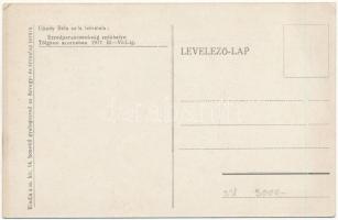 Ezredparancsnokság székhelye a Tölgyesi szorosban 1917. III-VIII. Kiadja a m. kir. 14. honvéd gyalog...