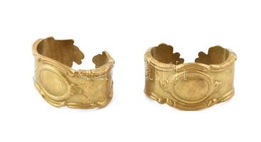 2 db réz szalvétagyűrű 5 cm