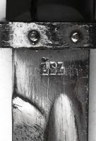 Mini bajonett. Cseh, jelzett, hüvellyel 26 cm