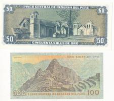 Peru 1976. 100S + 1977. 50S T:F, UNC
Peru 1976. 100 Soles De Oro + 1977. 50 Soles de Oro C:F, UNC
...