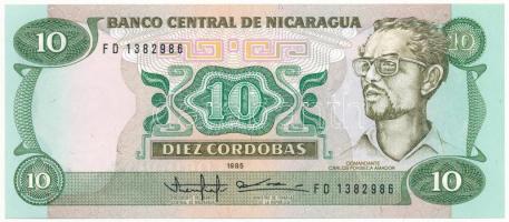 Nicaragua 1985. 10C T:UNC Nicaragua 1985. 10 Cordobas C:UNC Krause P#151